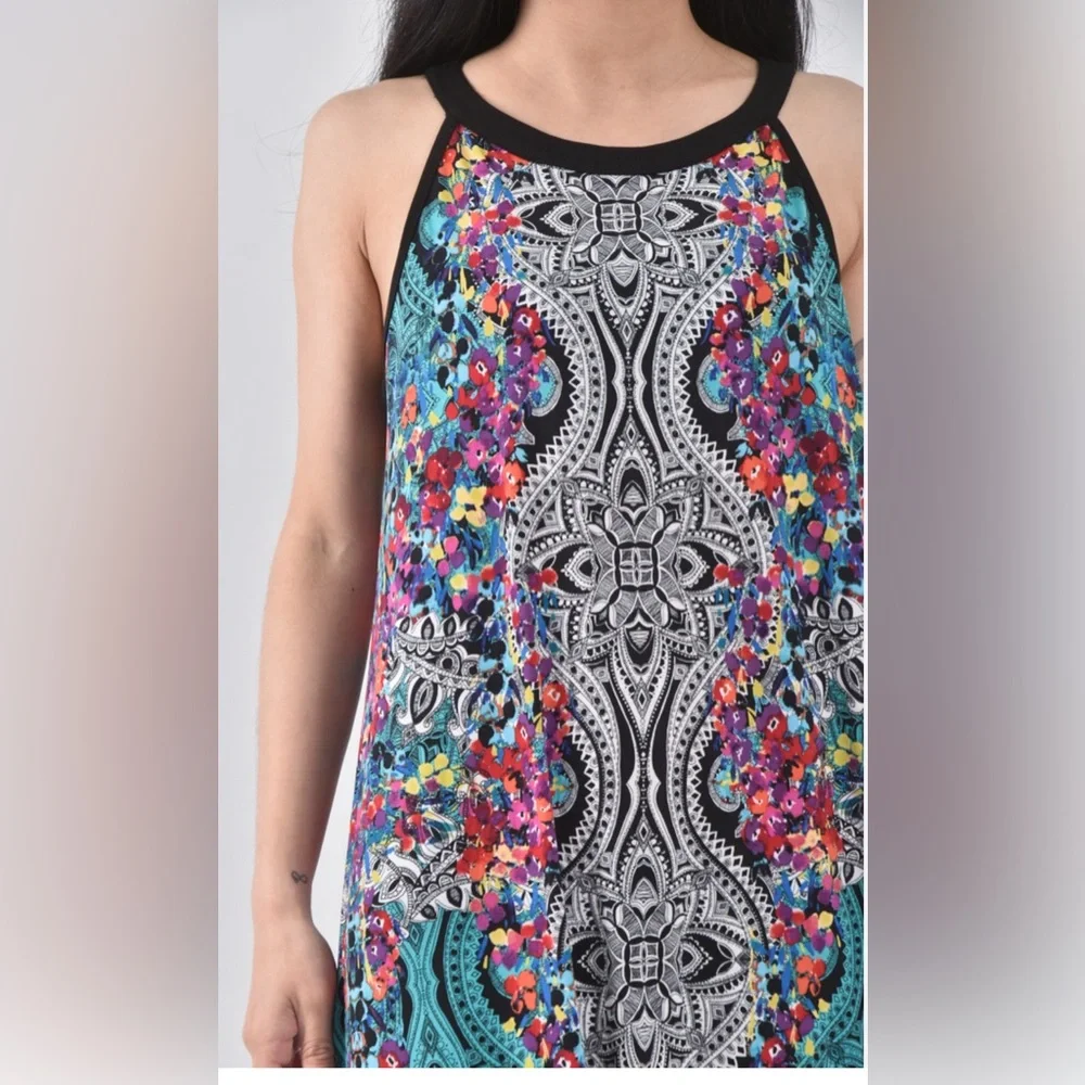 Nicole - Nicole Miller maxi dress long NWOT SIZE XL RETAILS $80 - Picture 4 of 4